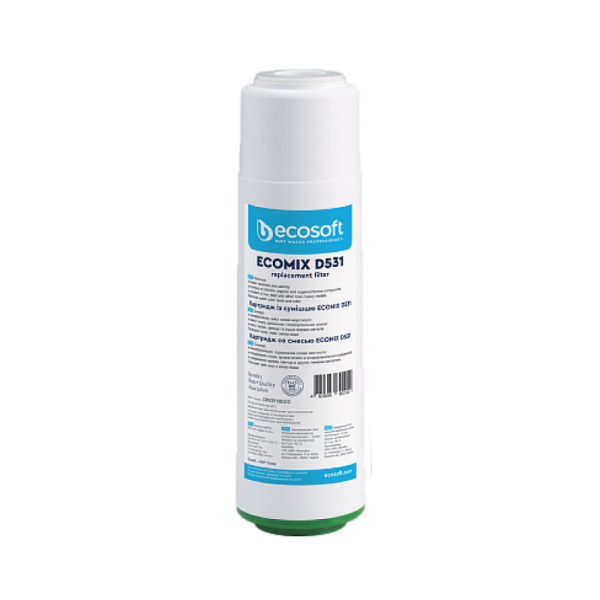 Картридж із сумішшю EcomixD531 Ecosoft 2,5"x10"