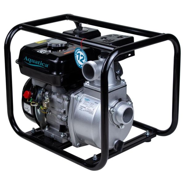 Мотопомпа 7.5 к.с. Hmax 30м Qmax 35м/год (4-ох тактний) AQUATICA AQ20CX (772531)