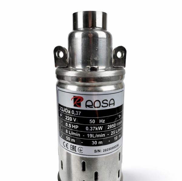 Шнековий насос ROSA 3QJDa 0,37kW для свердловини