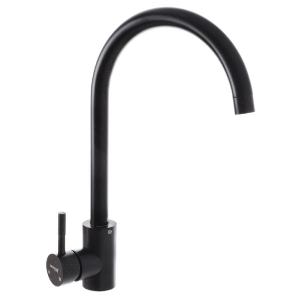 Змішувач для кухні MIXXUS SUS-011 BLACK з нерж. сталі SUS304 (SS2792)