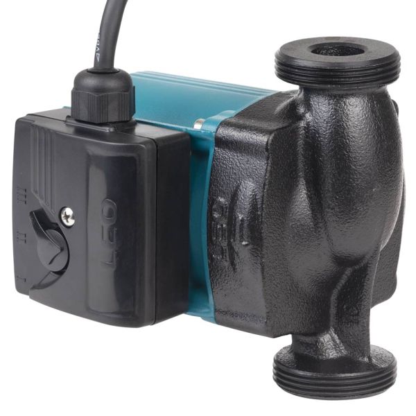 Насос циркуляційний 74Вт Hmax 4м Qmax 52л/хв 1" 130мм+гайки 1" LEO 3.0 LRP25-40/130 (774413)
