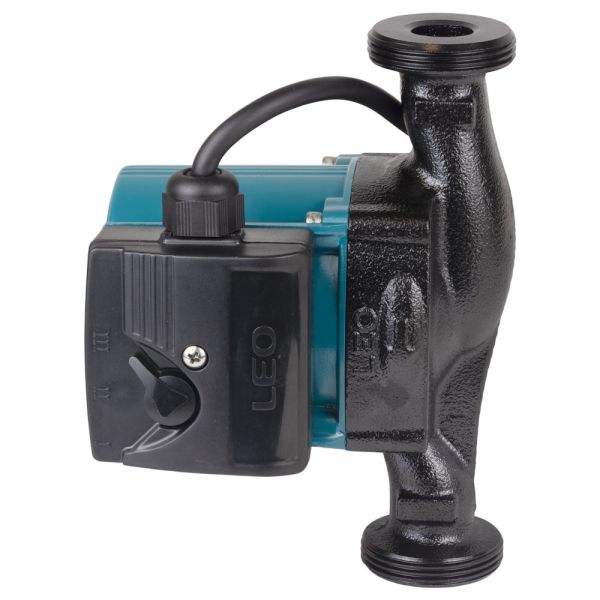 Насос циркуляційний 96Вт Hmax 6м Qmax 66л/хв 1" 180мм+гайки 1" LEO 3.0 LRP25-60/180 (774432)
