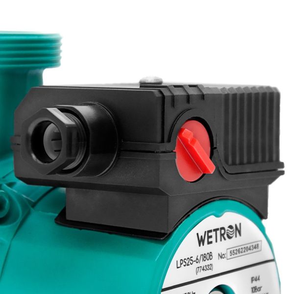Насос циркуляційний 100Вт Hmax 6м Qmax 50л/хв 1" 180мм 1 WETRON LР325–4/180С (774332)