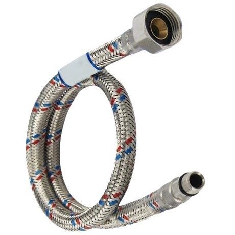 Шланг-голка Gross М10*1/2 1 м, коротка, для змішувача