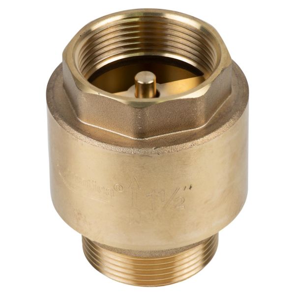 Клапан зворотний M1 1/2"F1 1/2" (латунь) euro 680г AQUATICA (779659)