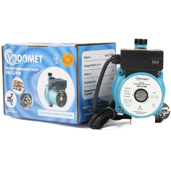 Насос для підвищення тиску VODOMET VM 12/9W