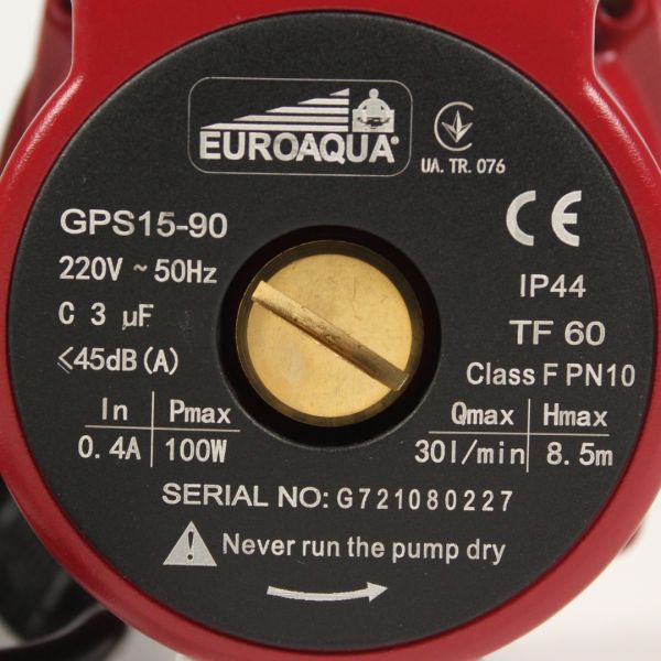 Насос для підвищення тиску Euroaqua GPS 15-90