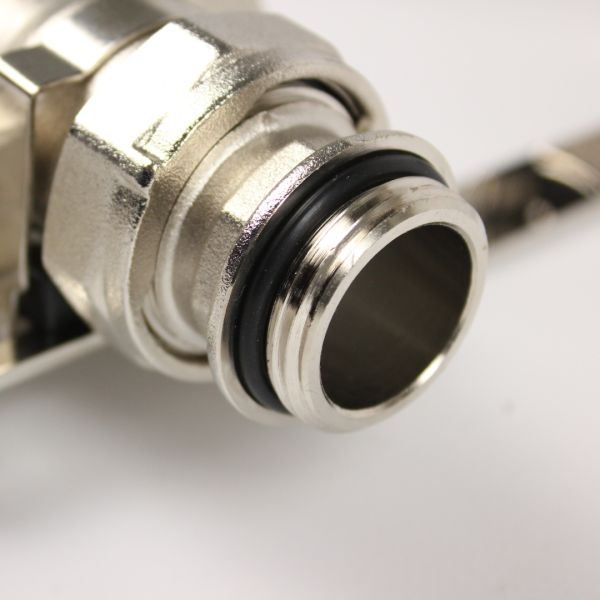 Колектор Standard 1" - 3/4" на 11 виходів та змішувальна група з насосом