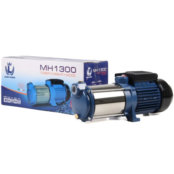 Відцентровий насос Lider MH 1300, 1.3 кВт