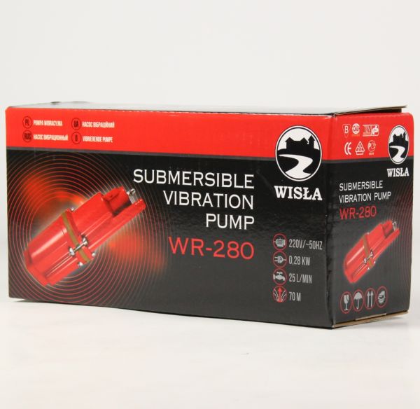 Вибрационный насос Wisla WR-280 "малыш" с верхним забором