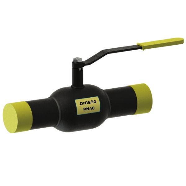Кран Breeze 11с31п DN15/10, PN40, стандартнопрохідний, приварний, запірний, кульовий, сталевий (11.31.015-001)