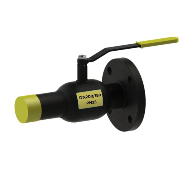 Кран Breeze 11с34п DN200/150, PN25, стандартнопрохідний, комбінований, запірний, кульовий (11.34.200-001)