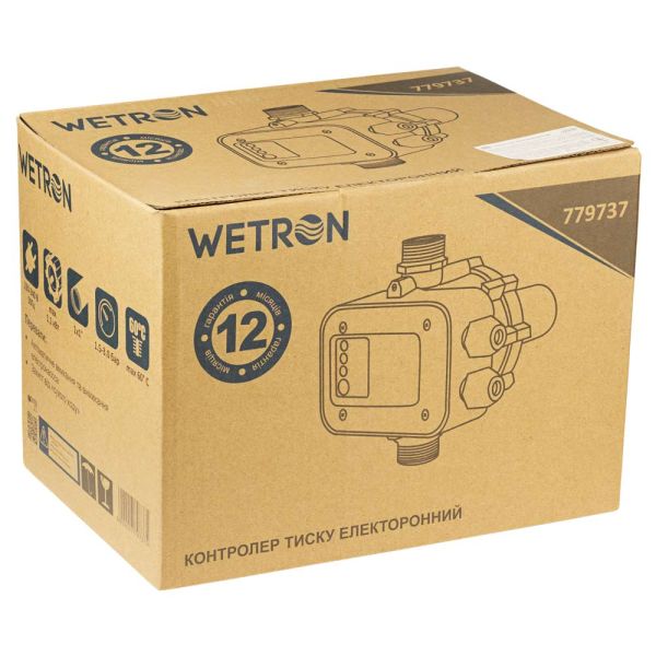 Контролер тиску електронний 1.1кВт 1" WETRON DSK-1.1 (779737)