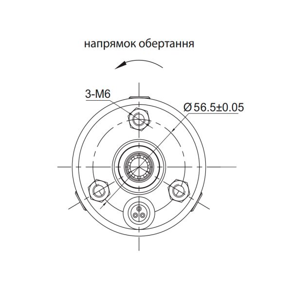 Насос відцентровий 1.8кВт H 199(150)м Q 45(30)л/хв 80мм mid (з 2х ЧАСТИН) AQUATICA 3QJD2-46-1.8 (778107)