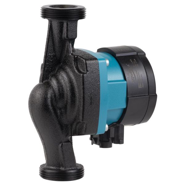 Насос циркуляційний енергозберігаючий 5-39Вт Hmax 6м Qmax 53л/хв ØØ1½" 180мм + гайки Ø1" AQUATICA GPA25-6/180 III (774053)