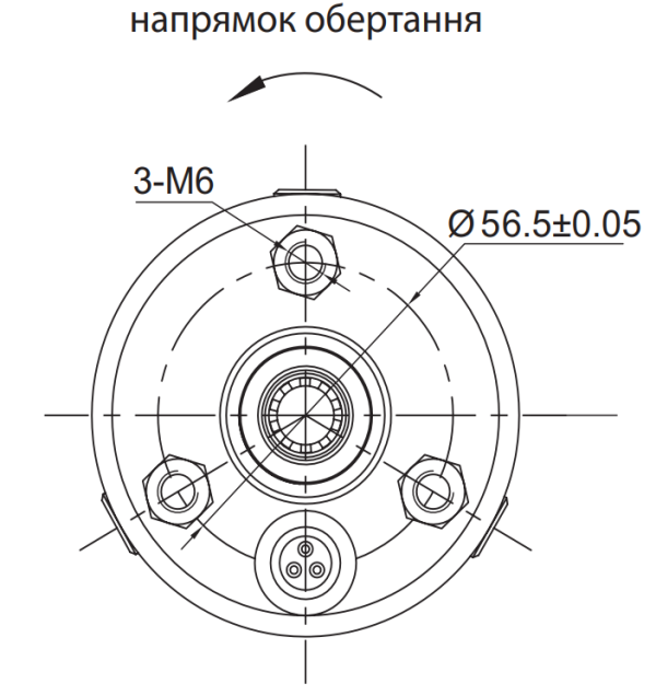 Насос відцентровий 0.92кВт H 117(88)м Q 45(30)л/хв 80мм 50м кабелю mid AQUATICA 3QJED2-27-0.928 (778404)