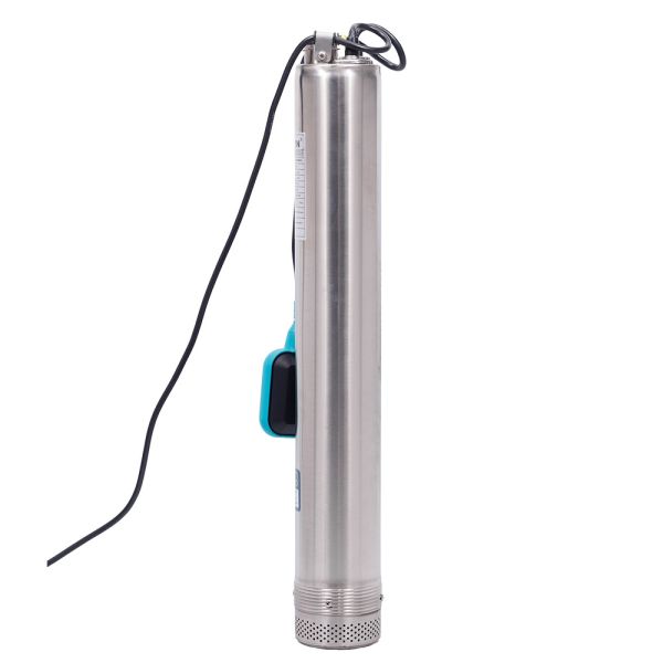 Насос з нижнім забором води 1.1кВт H 71(54)м Q 100(66)л/хв 100мм+поплавок DONGYIN 4SNM4/8 (777365)