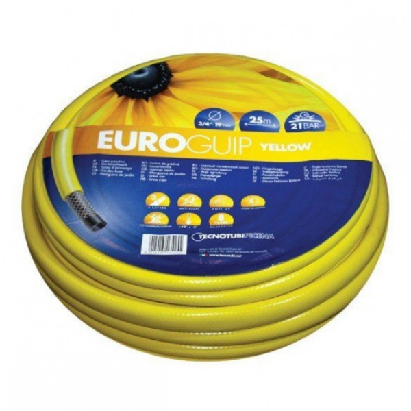Шланг Tecnotubi EuroGuip Yellow 3/4" 20м для поливу