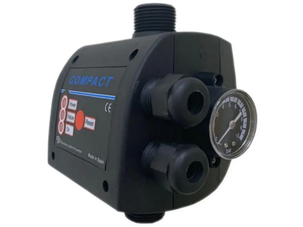 Електронне реле тиску COELBO COMPACT 2 FM 15S (Іспанія) із захистом від сухого ходу