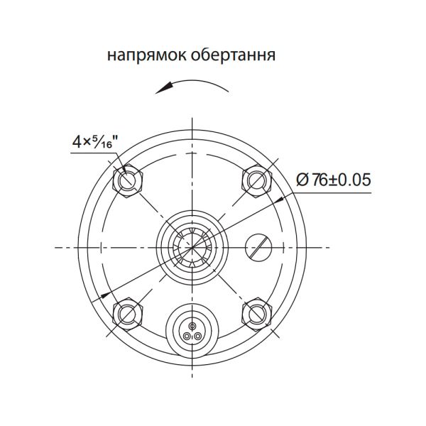 Насос відцентровий 1.3кВт H 148(114)м Q 55(35)л/хв 102мм mid AQUATICA 4QJD3-21-1.3 (778126)