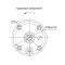 Насос відцентровий 0.75кВт H 84(65)м Q 55(35)л/хв 102мм 45м кабелю mid AQUATICA 4QJED3-12-0.75 (778443)
