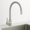Смеситель для кухни MIXXUS SUS-011 REFL GREY с силикиновым изливом из нерж. стали SUS304 (SS2799)