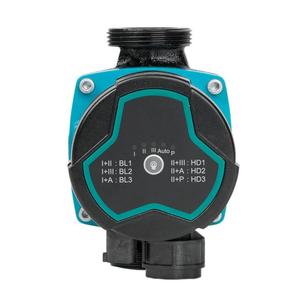 Насос циркуляційний енергозберігаючий 5-25Вт Hmax 4м Qmax 47л/хв Ø1½" 130мм + гайки Ø1" AQUATICA GPA25-4/130 III (774042)