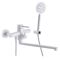 Змішувач для ванни MIXXUS SUS-006 (Euro) WHITE з нерж. сталі SUS304 (MI5756)
