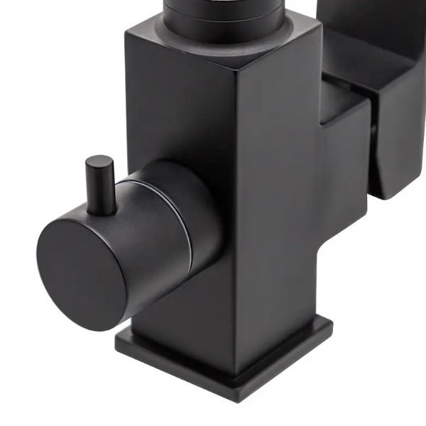 Змішувач для кухні MIXXUS KUB-021 BLACK з виходом для питної води з нерж. сталі SUS304 (MI5865)