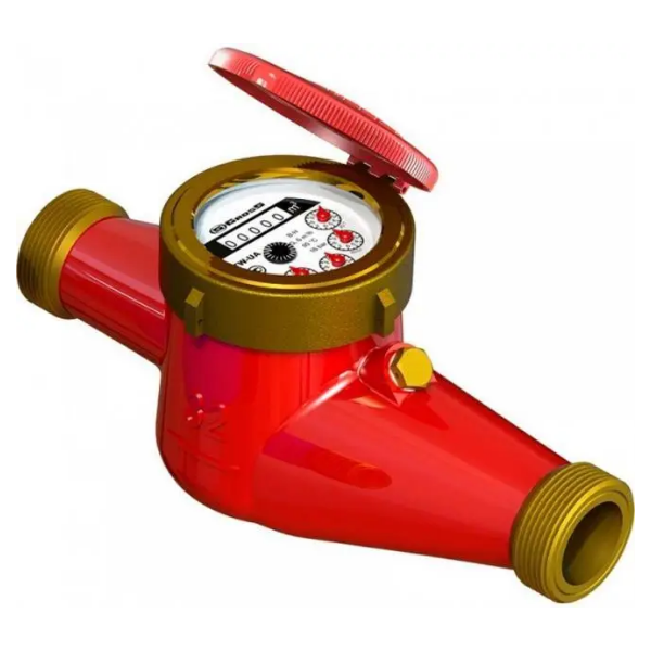 Лічильник гарячої води Gross 1" (25) MTW-UA-25 R80 (сухохід) без гайок