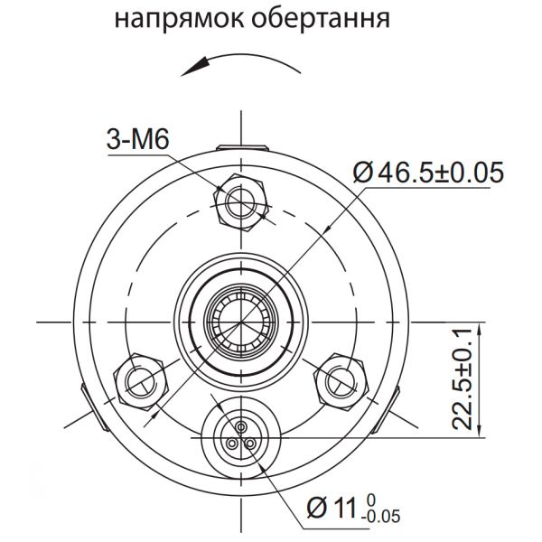 Насос відцентровий свердловинний 1.5кВт H 197(142)м Q 45(30)л/хв 75мм 100м кабелю AQUATICA (DONGYIN) 3SEm1.8/46 (777406)