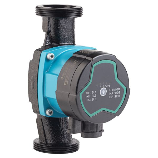 Насос циркуляційний енергозберігаючий 5-90Вт Hmax 8м Qmax 73л/хв Ø2" 180мм + гайки Ø1¼" AQUATICA GPA32-8/180 III (774064)