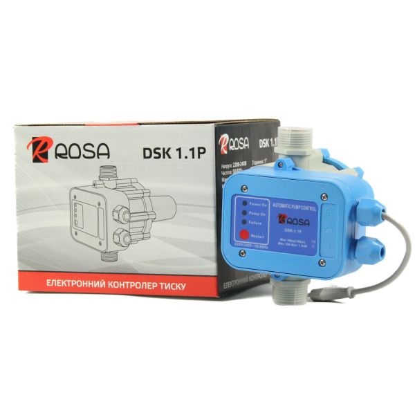 Електронне реле тиску з захистом від сухого ходу ROSA DSK1.1P
