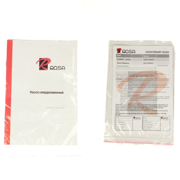 Насос ROSA 4QJDa 0,75kW, шнековий, для свердловини