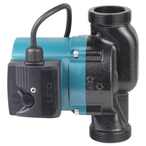 Насос циркуляційний 270Вт Hmax 8м Qmax 170л/хв 2" 180мм+гайки 1" LEO 3.0 LRP32-80/180 (774452)