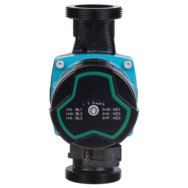 Насос циркуляційний енергозберігаючий 5-90Вт Hmax 8м Qmax 73л/хв Ø2" 180мм + гайки Ø1¼" AQUATICA GPA32-8/180 III (774064)