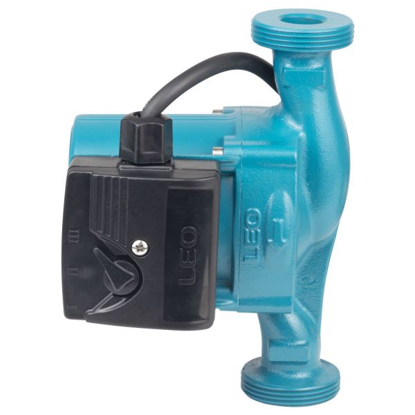 Насос циркуляційний 74Вт Hmax 4м Qmax 55л/хв 1" 180мм+гайки 1" LEO 3.0 LRP25-40/180 (774412)